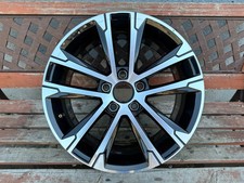 1x Alufelge 17 Zoll 7.0" 5x112 49ET Glanz Schwarz 5G0601025AK VW Golf Vii