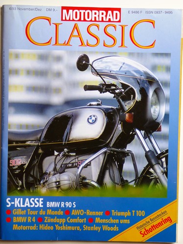 Motorrad classic bmw r 4 - 6-93+bmw,