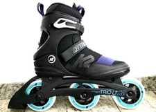 *NEU* K2 TRIO LT 100 W Damen SPEED Inline-Skates 41.5 (27 cm) black/purple/aqua