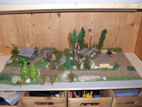 Diorama 60x30 cm - 1/87/ho,