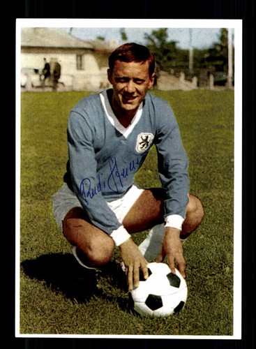 Rudi steiner autogrammkarte - rudi,