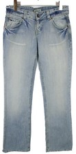 Tommy Hilfiger Denim Sally Jeans Damen W29/L34 Bootcut Für Whiskers Neu Blau