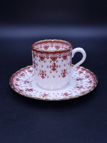 Spode fleur lys - lys, rot