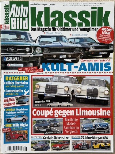 Autobild klassik 2012 - 8/2012, august