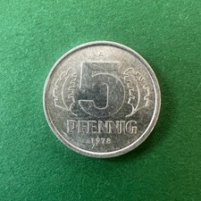 5 Pfennig 1978 A DDR Deutsche