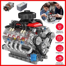 Mould King 10171 V8 Engine Motor V8 Bausatz Klemmbausteine Spielzeug Geschenk