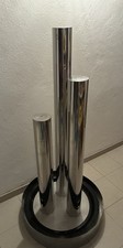 Edelstahl Brunnen 3 Säulen