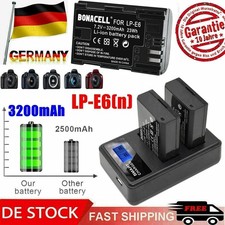 2 x 3200mAh Akku für CANON