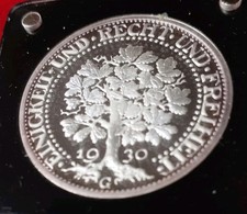 5  Reichsmark 1930  Eichenbaum