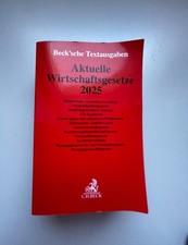 Aktuelle Wirtschaftsgesetze