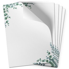 Blatt briefpapier mit - 50,