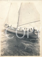 Foto PK Kaiserzeit Marine -  SMS König Wilhelm Schiff Beiboot   X83