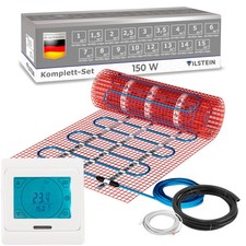 VILSTEIN Elektrische Fußbodenheizung 150W/m² TWIN Techn. Elektro Komplett-Set