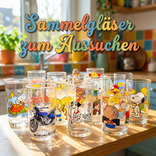 Sammelgläser mit bunten