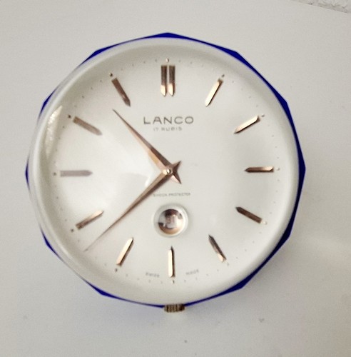 Vintage lanco schreibtischuhr - lanco,