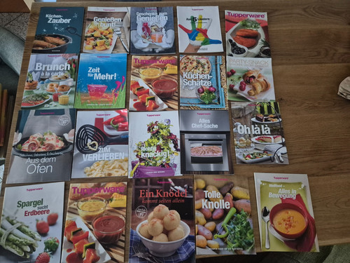 Tupperware rezepthefte - 20,