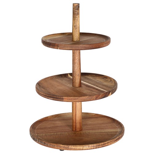 Etagere etagen akazienholz - etagere,