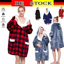 Kapuzenpullover Hoodie Decke Übergroße Plüsch Bequeme Riesen Sweatshirt Winter