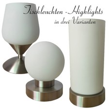 Glas-Tisch-Leuchte
