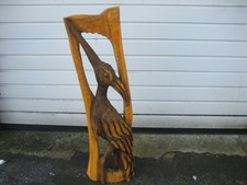 Fischreiher Figur Eiche zum