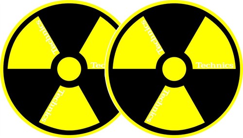 Slipmats technics radioactive - slipmats,