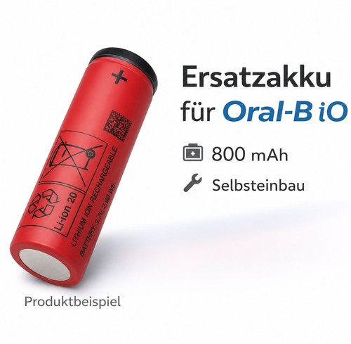 Ersatz akku für oral io - für, b