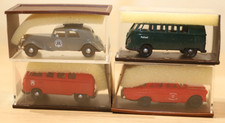 4x Brekina Auto LKW Oldtimer