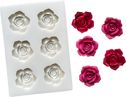 Silikonform blumen gießform - blumen,
