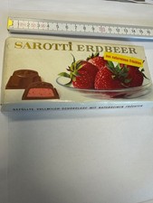 Alte Schaupackung Erdbeer - Schokolade  Kein Emailschild
