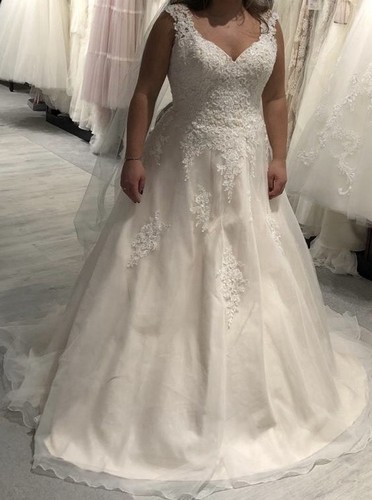Ungetragenes brautkleid 48 - ungetragenes, gr.