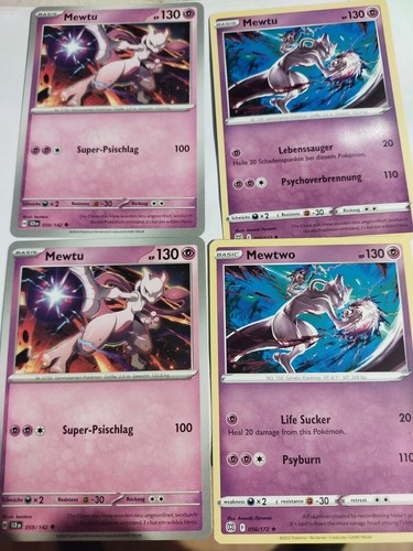 Stück mewtu pokemon karte - stück,