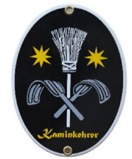 Kaminkehrer - 1656 Emailleschild Emailschild Türschild Wappenschild Handwerker