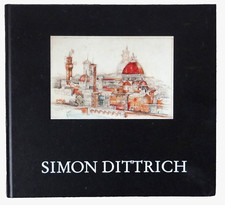 Simon Dittrich Radierungen Manus Presse 1998 mit 2 Originalzeichnungen signiert