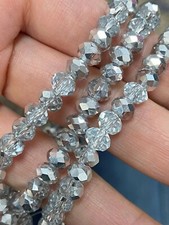 4mm Facettierte Kristall