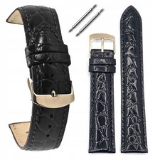 Leder Uhrenarmband 22mm XL