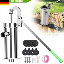 Edelstahl Handschwengelpumpe