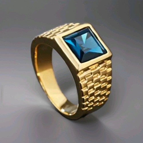 Siegelring goldfarben mit