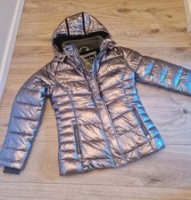 Soccx Jacke Metallic Silber