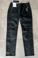 NEU! HEINE Lederhose Reg.€199,- Lammleder Lammnappa Nappaleder Leder Hose Witt