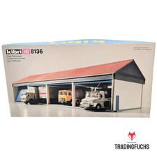 KIBRI Garage für 8 LKWs