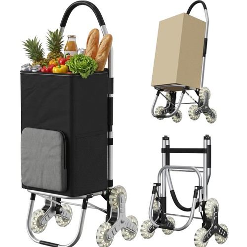 Einkaufstrolley treppensteiger - einkaufstrolley,
