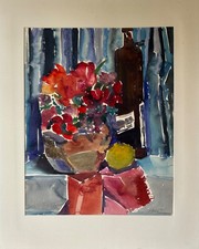 Aquarell 1963 Stillleben mit