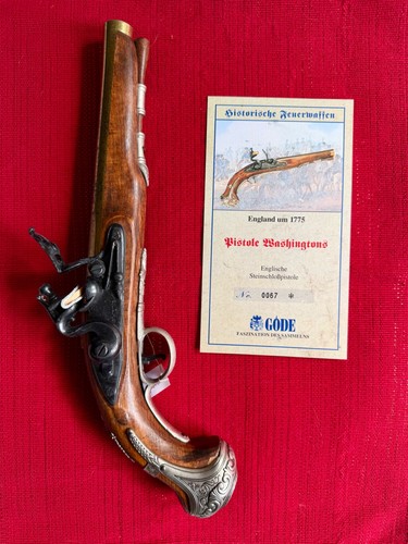 Deko waffe steinschloßpistole - waffe,