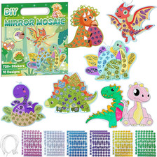 Mosaik Bastelset Folienspaß - Glitzerndes Kunst Reise Spielzeug Geschenk