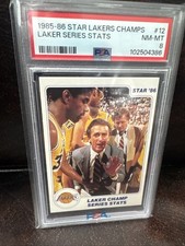 PSA 8 STAR 1985-1986 PAT RILEY