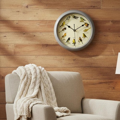 Vogelstimmen uhr quarzuhrwerk - vogelstimmen-uhr,