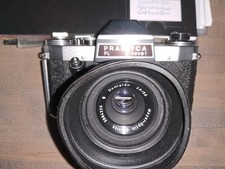 Praktica Nova B mit Domiplan 1:2,8/50 inkl. Ledertasche