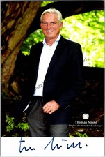 Original Autogramm Thomas Strobl Innenminister Baden Württemberg /// Auto 347539