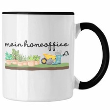 Trendation - Mein Homeoffice Tasse Gärtner Geschenk Rentner Rentnerin Lustig Hob