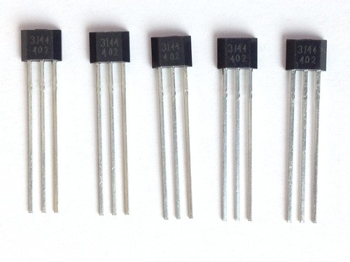 Hall effekt sensor a3144 - 5x,